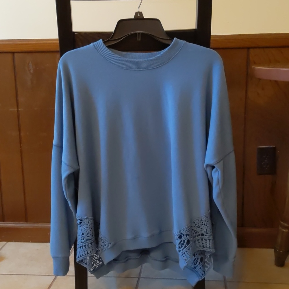 Aerie Dusky Blue Sweatshirt